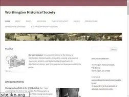 Sites similar to worthingtonhistoricalsociety.org