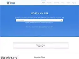 Sites similar to worthmysite.org