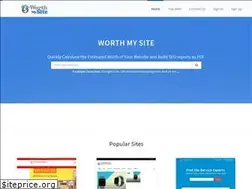 Sites similar to worthmyweb.com