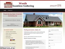 Sites similar to worthseamlessgutters.com