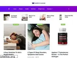 Sites similar to worthychoices.com
