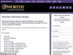 Sites similar to worthychristianlibrary.com