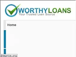 Sites similar to worthyloans.com