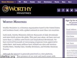 Sites similar to worthyministries.com