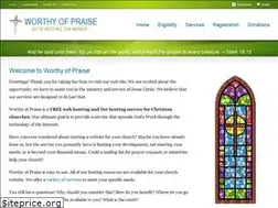 Sites similar to worthyofpraise.org