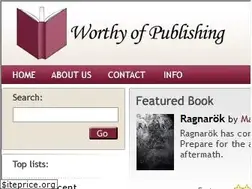 Sites similar to worthyofpublishing.com