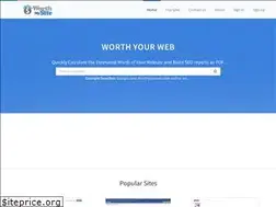 Sites similar to worthyourweb.com