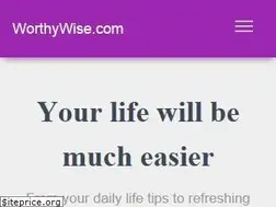Sites similar to worthywise.com