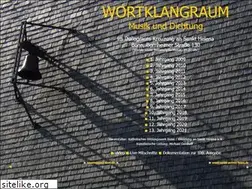 Sites similar to wortklangraum.de