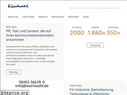 Sites similar to wortwahl.de
