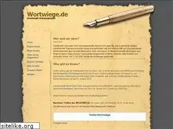 Sites similar to wortwiege.de