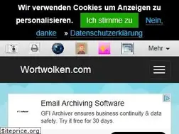 Sites similar to wortwolken.com