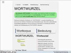Sites similar to wortwurzel.de