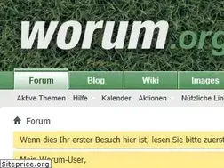 Sites similar to worum.org