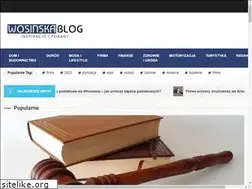 Sites similar to wosinska.pl