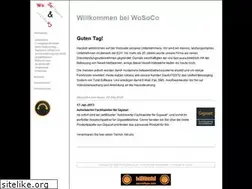 Sites similar to wosoco.de
