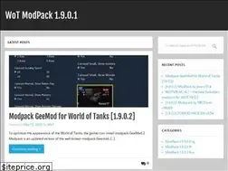 Sites similar to wot-modpack.com