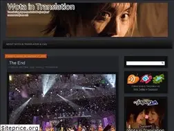 Sites similar to wotaintranslation.com