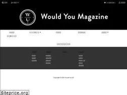 Sites similar to wouldyoumagazine.com