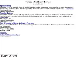 Sites similar to woundedmilitaryheroes.org