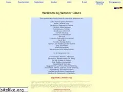 Sites similar to wouterclaes.nl