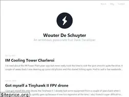 Sites similar to wouterdeschuyter.be