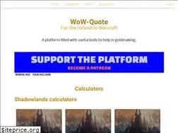 Sites similar to wow-quote.com