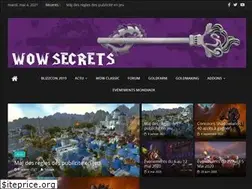 Sites similar to wow-secrets.fr