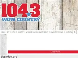 Sites similar to wow1043.com