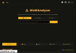 Sites similar to wowanalyzer.com