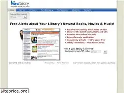 Sites similar to wowbrary.org