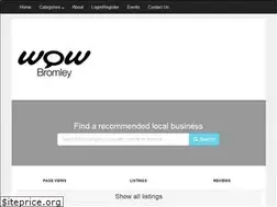 Sites similar to wowbromley.co.uk