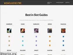 Sites similar to wowclassic.pro
