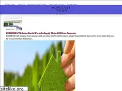 Sites similar to wowdailynews.com