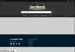 Sites similar to wowdb.com