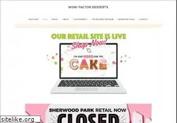 Sites similar to wowfactordesserts.com