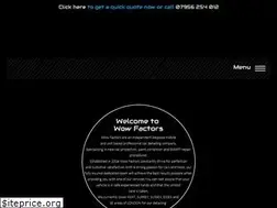 Sites similar to wowfactors.ltd.uk