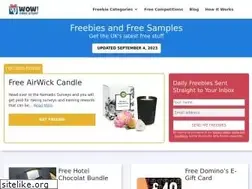 Sites similar to wowfreestuff.co.uk