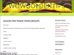 Sites similar to wowgoldentips.wordpress.com