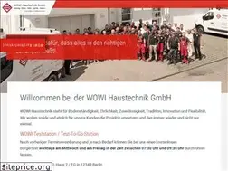 Sites similar to wowi-haustechnik.de