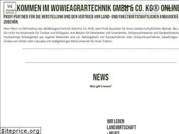 Sites similar to wowieagrar.de