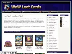 Sites similar to wowlootcards.com