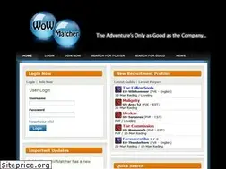 Sites similar to wowmatcher.com