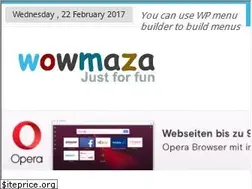 Sites similar to wowmaza.com