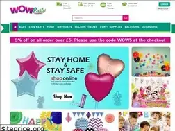 Sites similar to wowpartysupplies.co.uk