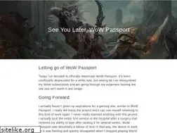 Sites similar to wowpassport.com