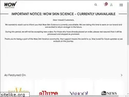 Sites similar to wowskinscience.com