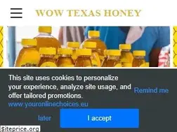 Sites similar to wowtexashoney.com