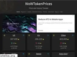 Sites similar to wowtokenprices.com