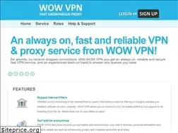 Sites similar to wowvpn.com